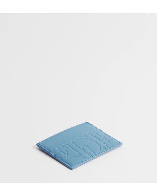 Dior Blue Card Holder for men