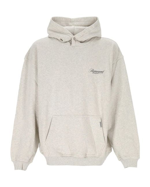 Represent White Owners Club Script Hoodie for men