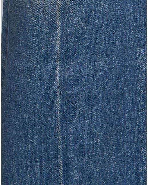 Rag & Bone Blue Gradient Straight-Leg Trousers