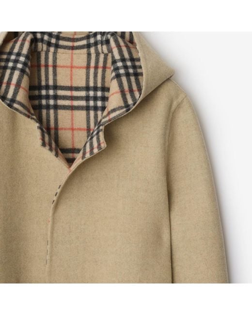Burberry Natural Belted Reversible Coat