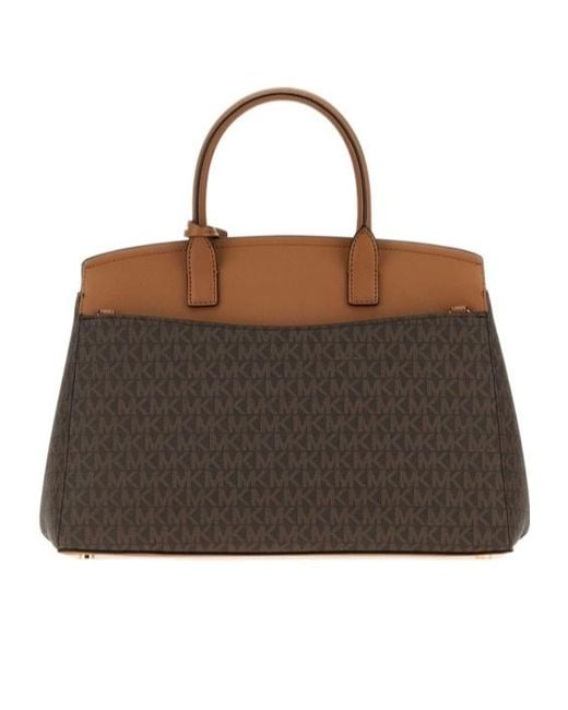 MICHAEL Michael Kors Brown Hamilton Medium Satchel Bag
