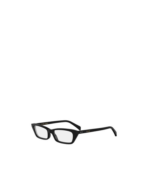 Céline White Full-Rimmed Plano Lenses for men