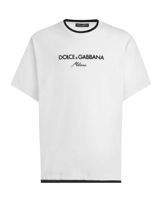 Dolce & Gabbana White T-Shirts for men