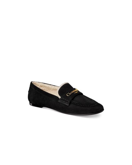 Dior Black Alps Boy Loafer