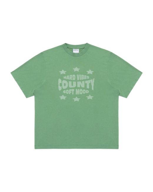 Marcelo Burlon Green Hard Vibes T-Shirt for men
