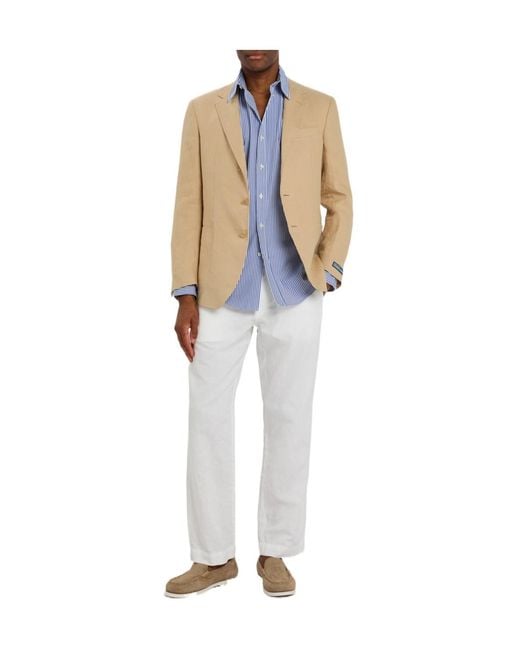 Polo Ralph Lauren Natural Linen Blazer for men