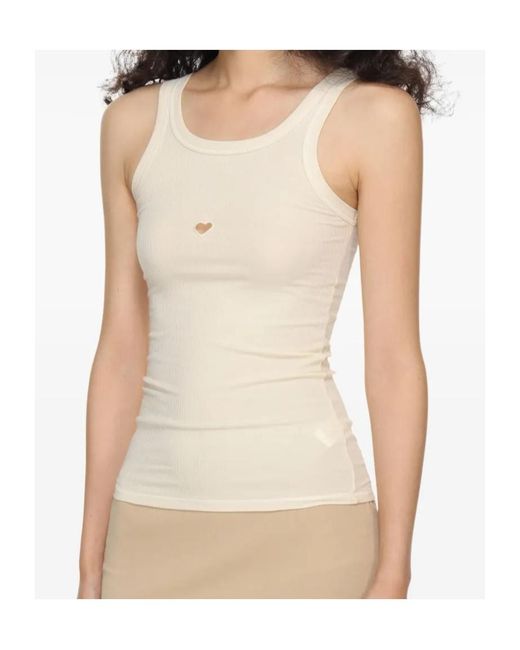 Baserange Natural Heart Tank Top
