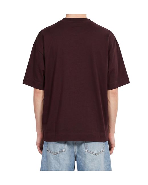 Dries Van Noten Multicolor Crew-Neck T-Shirt for men