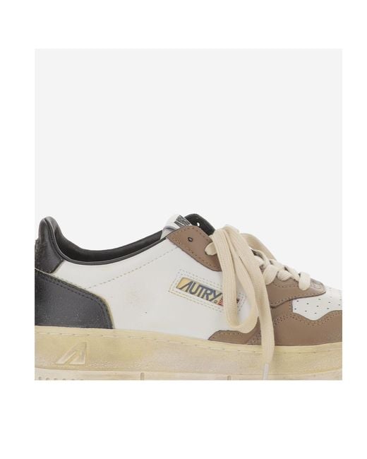 Autry Multicolor Round-Toe Sneakers for men