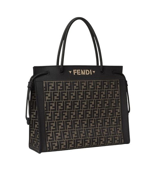 Fendi Black Magic Large Shopper Bag