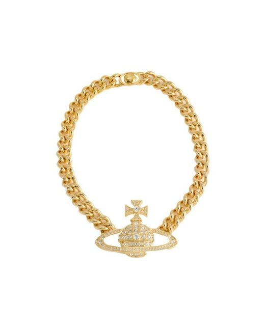 Vivienne Westwood Metallic Neysa Chain Necklace