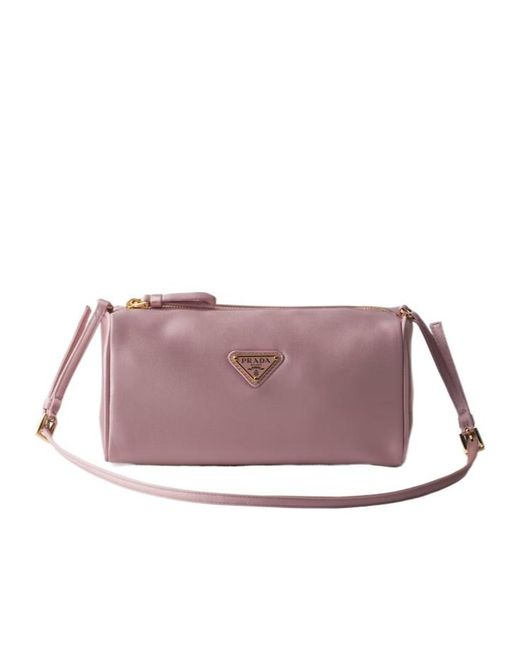 Prada Purple Zipper Mini Bag