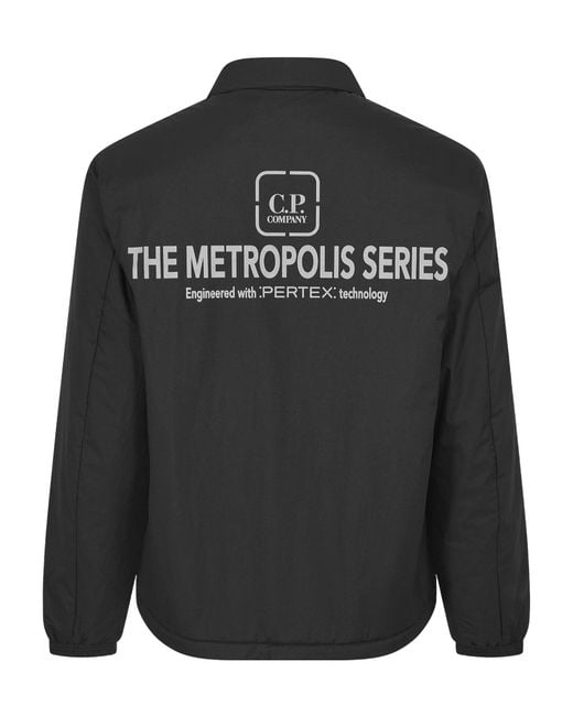 C P Company Black Pertex O-Shirt Sn53 for men