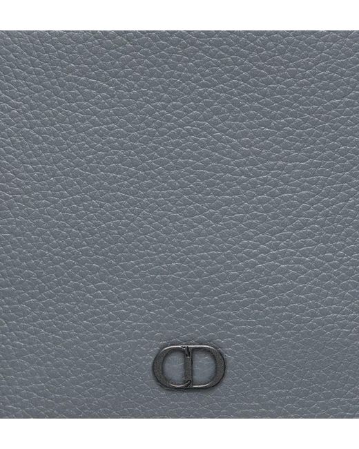 Dior Gray Cd Icon Bifold Wallet for men