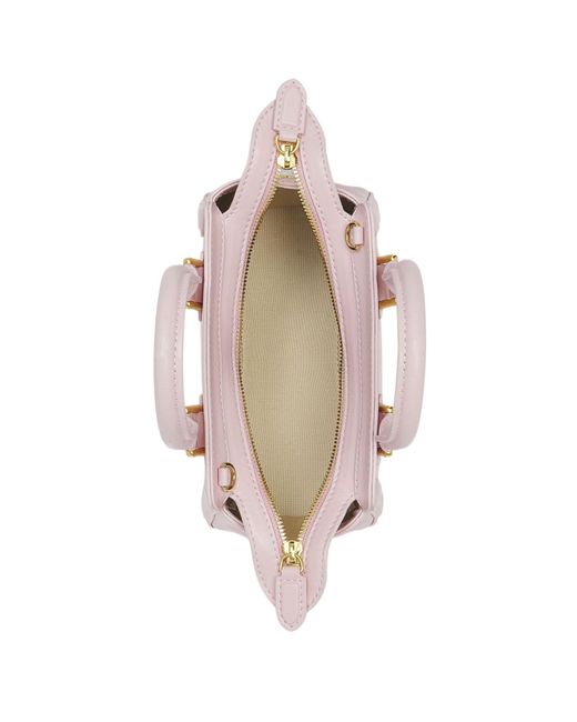McQueen Pink Birdee Mini Tote Bag