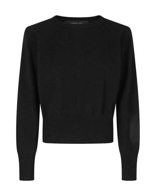 FEDERICA TOSI Black Cut-Out Detailing Sweater