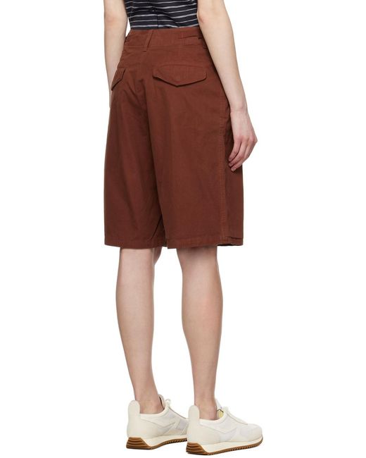 Rag & Bone Red Belt Loop Shorts for men