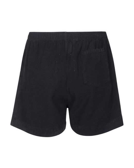 GALLERY DEPT. Blue Logo Printed Shorts for men