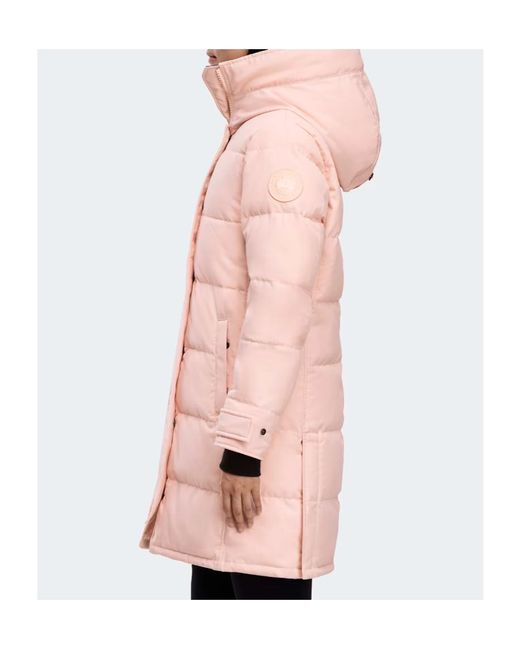 Canada Goose Pink Shelburne Parka Tonal Label