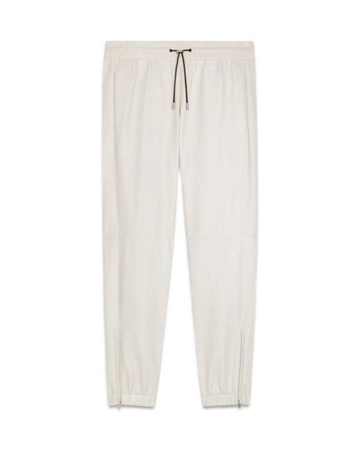Saint Laurent White Rope Sweatpants for men