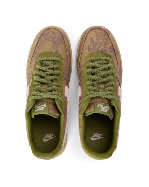 Nike Green Air Force 1 Qs for men
