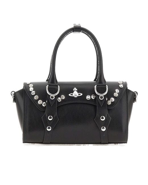 Vivienne Westwood Black Bettina Mini Crossbody Bag