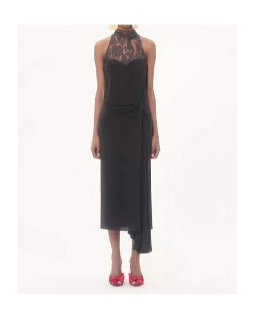 Valentino Black Georgette Dress