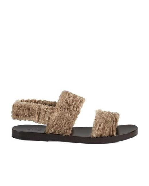 Gucci Brown 2015 Re-Edition Series Sandals for men