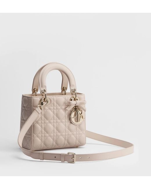 Dior Natural Small Lady Bag With Strap
