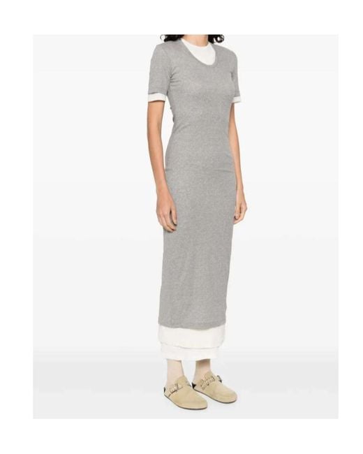 Jil Sander White Pack Of Ribbed Midi Dresses