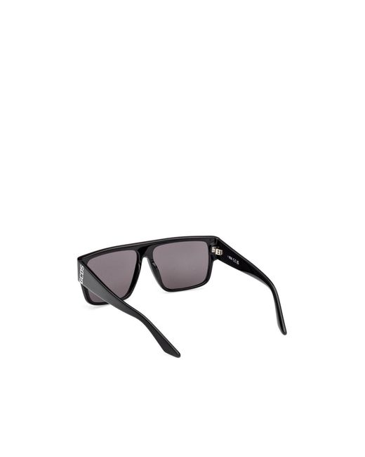 Gcds Gray Square-Frame Sunglasses for men
