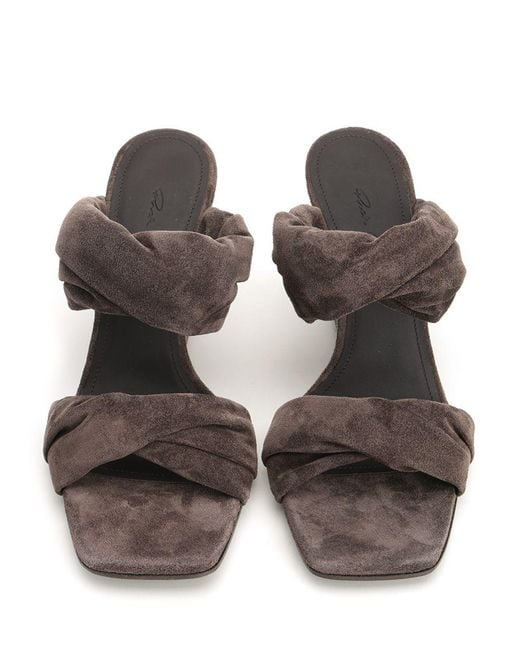 Rick Owens Brown Cantilever 6 Twisted