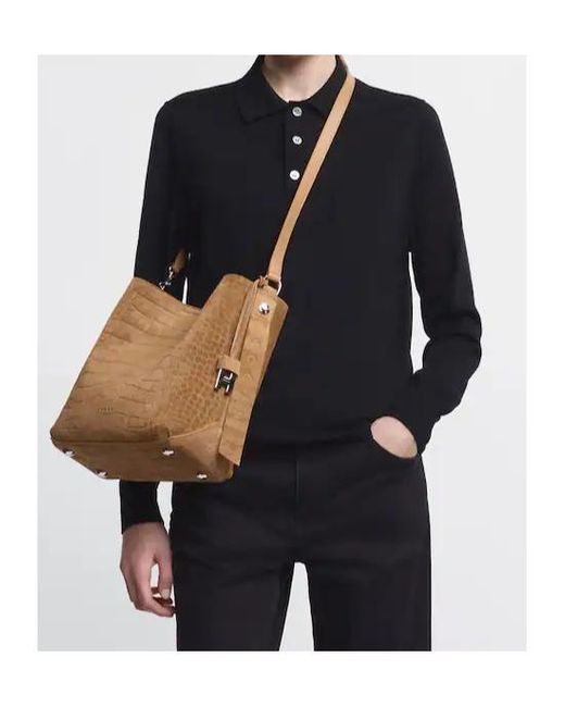 Hogan White Hocket Hobo Bag Small