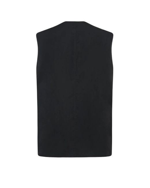 The Row Black Owen Top