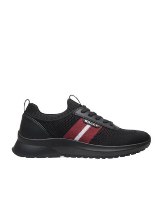 Bally Black Outline Sneaker for men