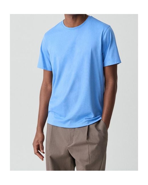 Theory Blue Precise Tee for men