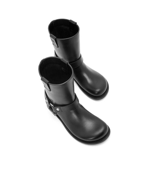 Loewe Black Campo Biker Boots for men