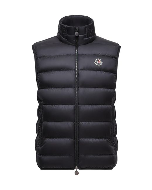 Moncler Black Rocoque Down Vest for men