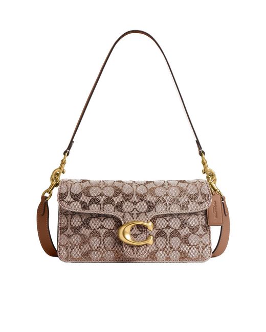 COACH Metallic Minimalstyle Lightweight Shoulder Bag