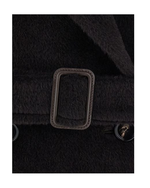 Tagliatore Black Long-Sleeved Coat