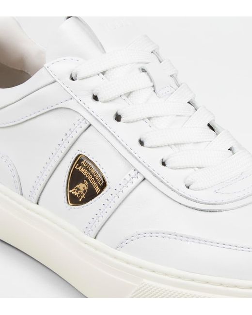 Tod's White Laced Sneakers