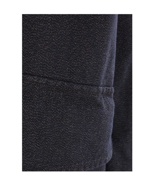 Maison Margiela Blue Caban Jacket for men