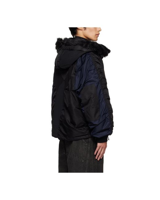 ANDERSSON BELL Black Norwegian N2B Jacket for men