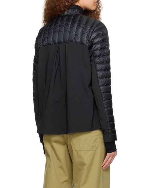 Canada Goose Black Quilted Down Jacket
