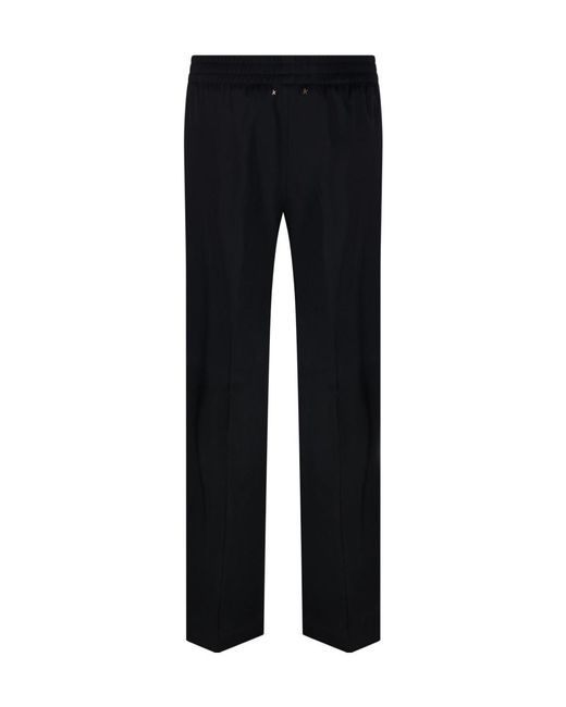 Golden Goose Deluxe Brand Black Elastic Waist Jogging Pants