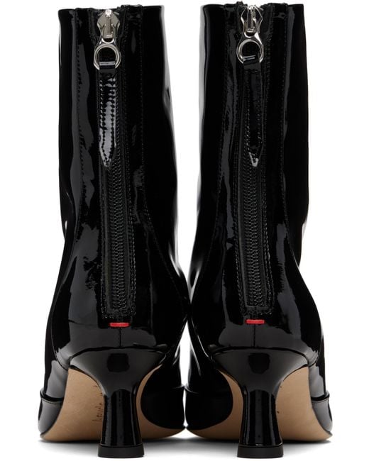 Aeyde Black Sila Ankle Boots