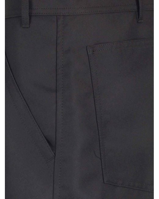 Comme des Garçons Black Comme Des Garçons Shirt Zip-Off Bermuda Shorts for men