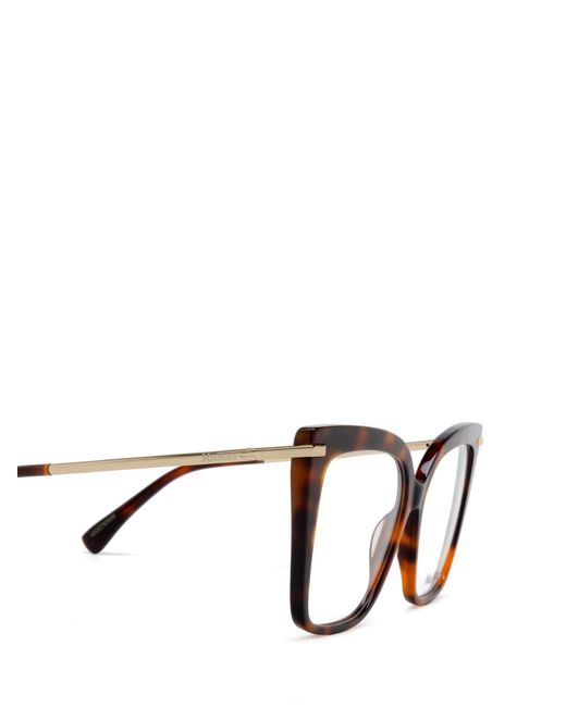 Max Mara White Butterfly Frame Glasses