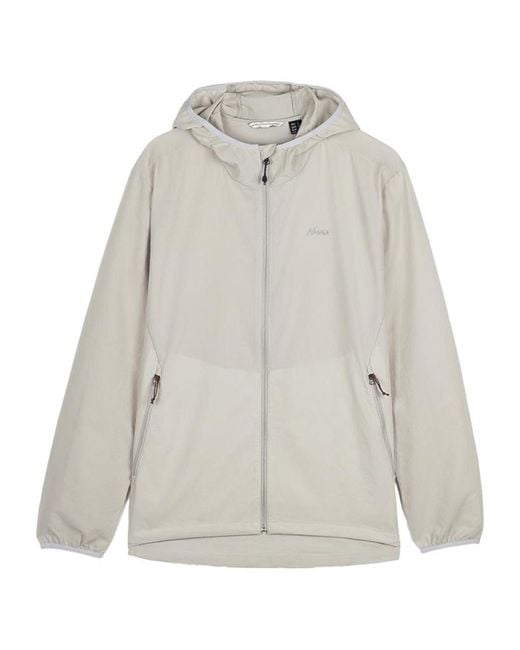 NANGA Gray Zipper Jacket for men