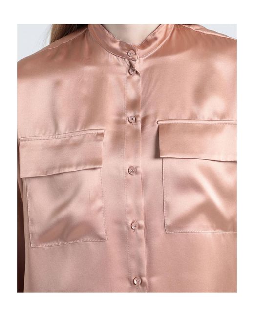 MAX&Co. Pink Long Sleeve Shirt